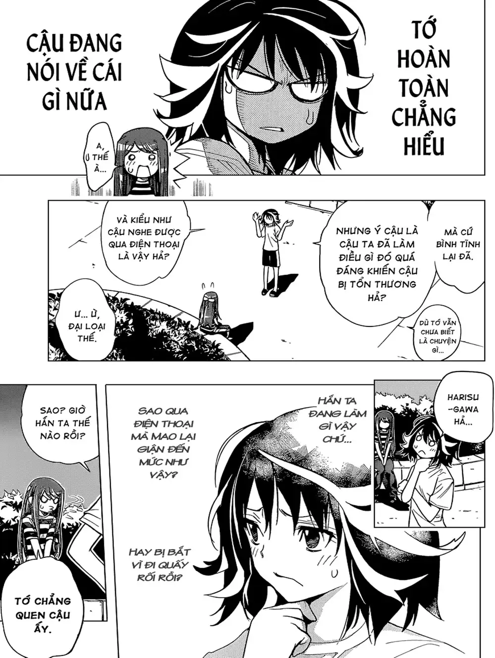Truyện Tranh Harisugawa Ở Thế Giới Trong Gương trang 4