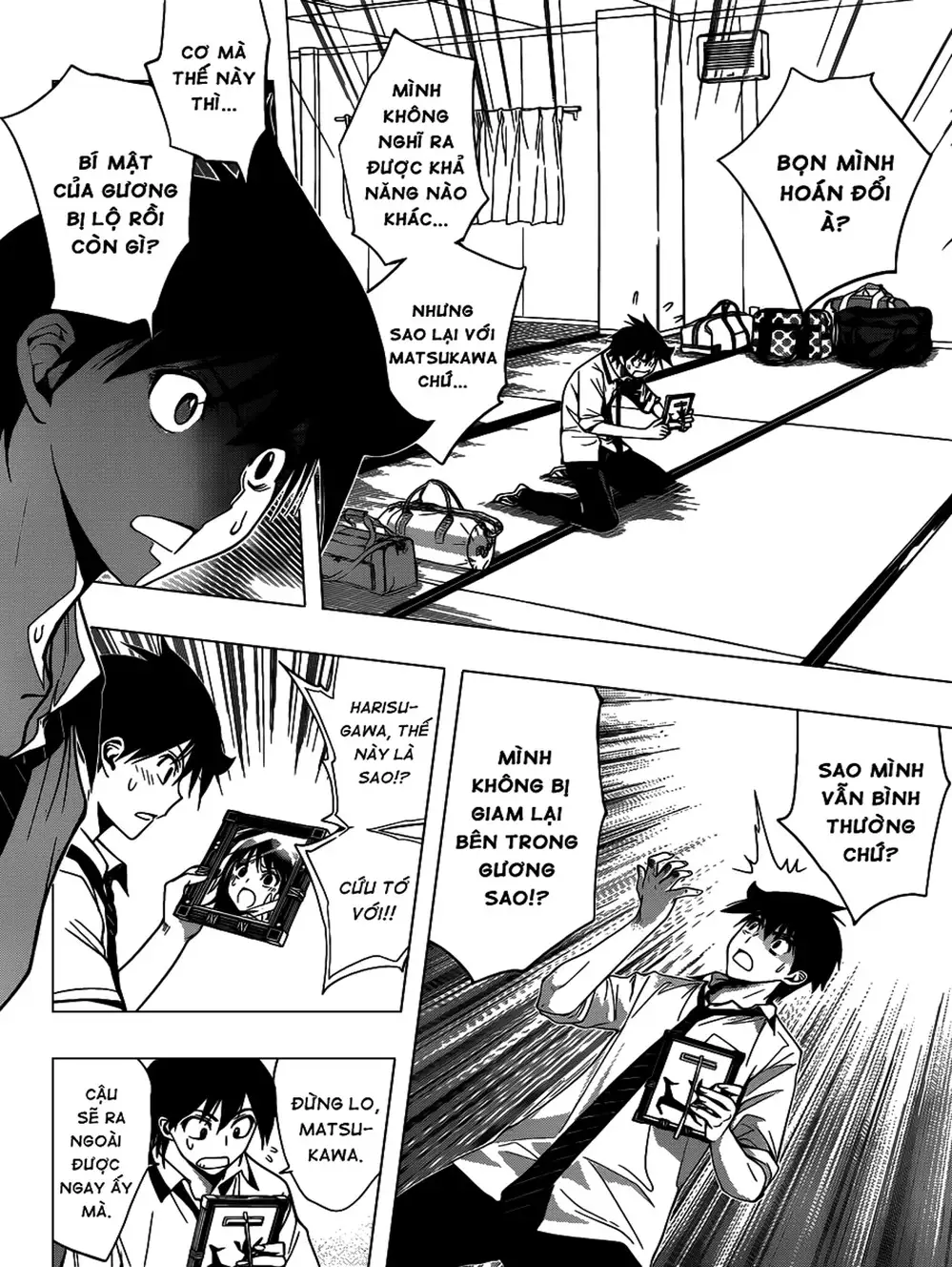 Truyện Tranh Harisugawa Ở Thế Giới Trong Gương trang 4