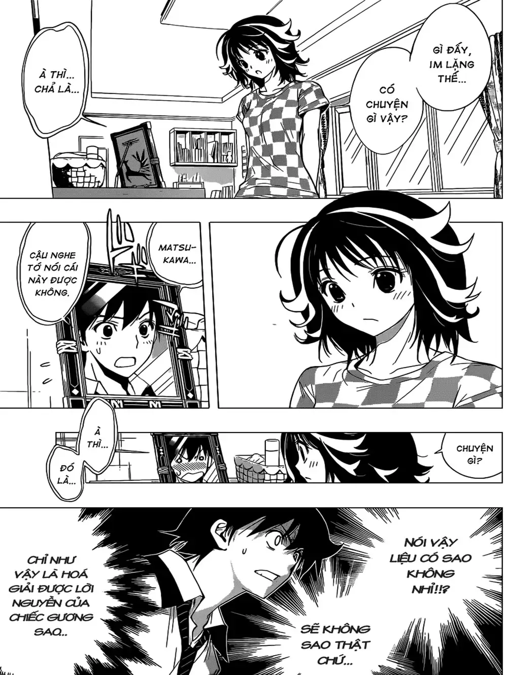 Truyện Tranh Harisugawa Ở Thế Giới Trong Gương trang 4