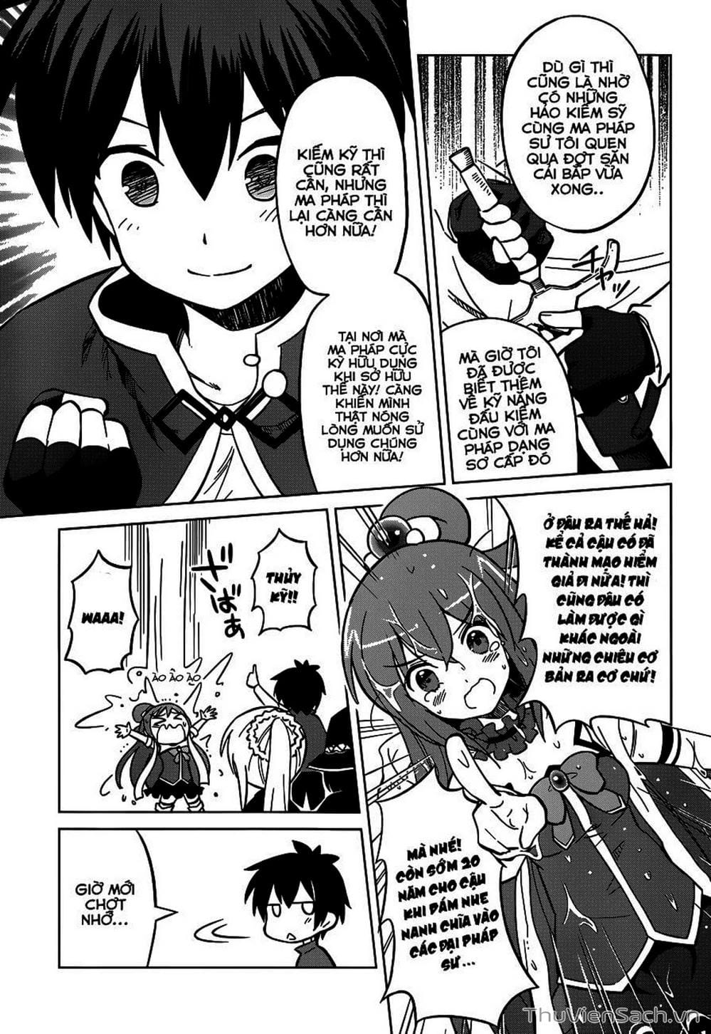 Truyện Tranh Hãy Ban Phúc Lành Cho Thế Giới Tuyệt Vời Này! trang 6