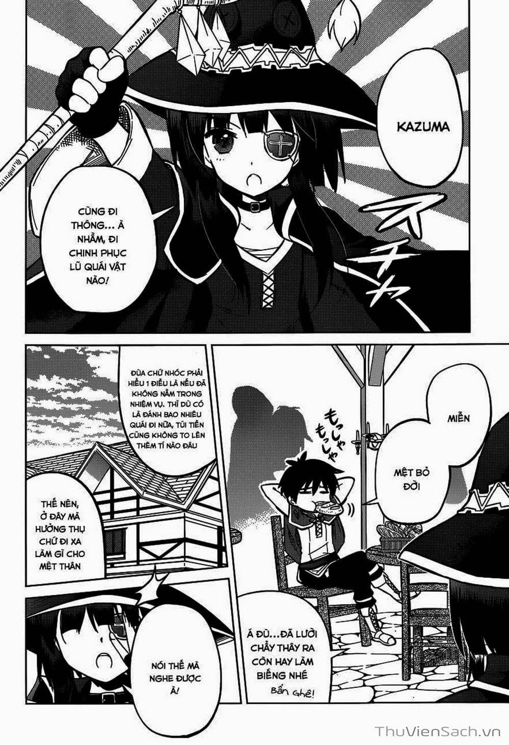Truyện Tranh Hãy Ban Phúc Lành Cho Thế Giới Tuyệt Vời Này! trang 6
