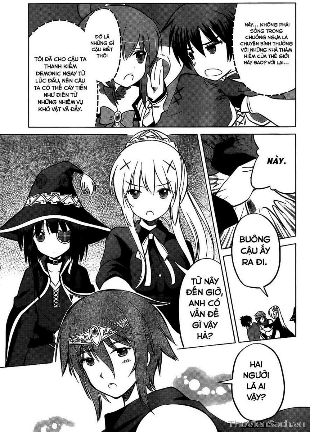 Truyện Tranh Hãy Ban Phúc Lành Cho Thế Giới Tuyệt Vời Này! trang 6