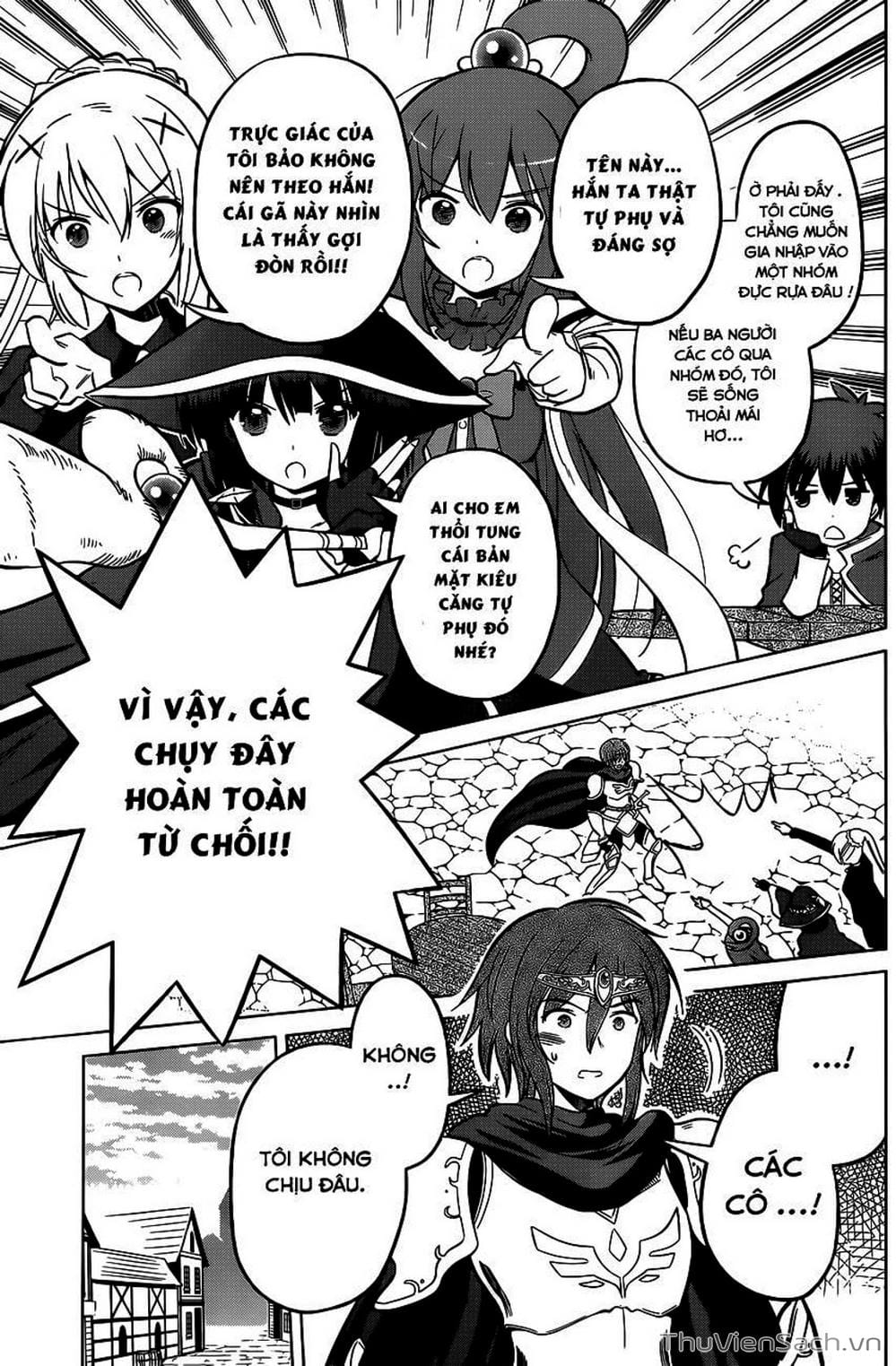 Truyện Tranh Hãy Ban Phúc Lành Cho Thế Giới Tuyệt Vời Này! trang 6