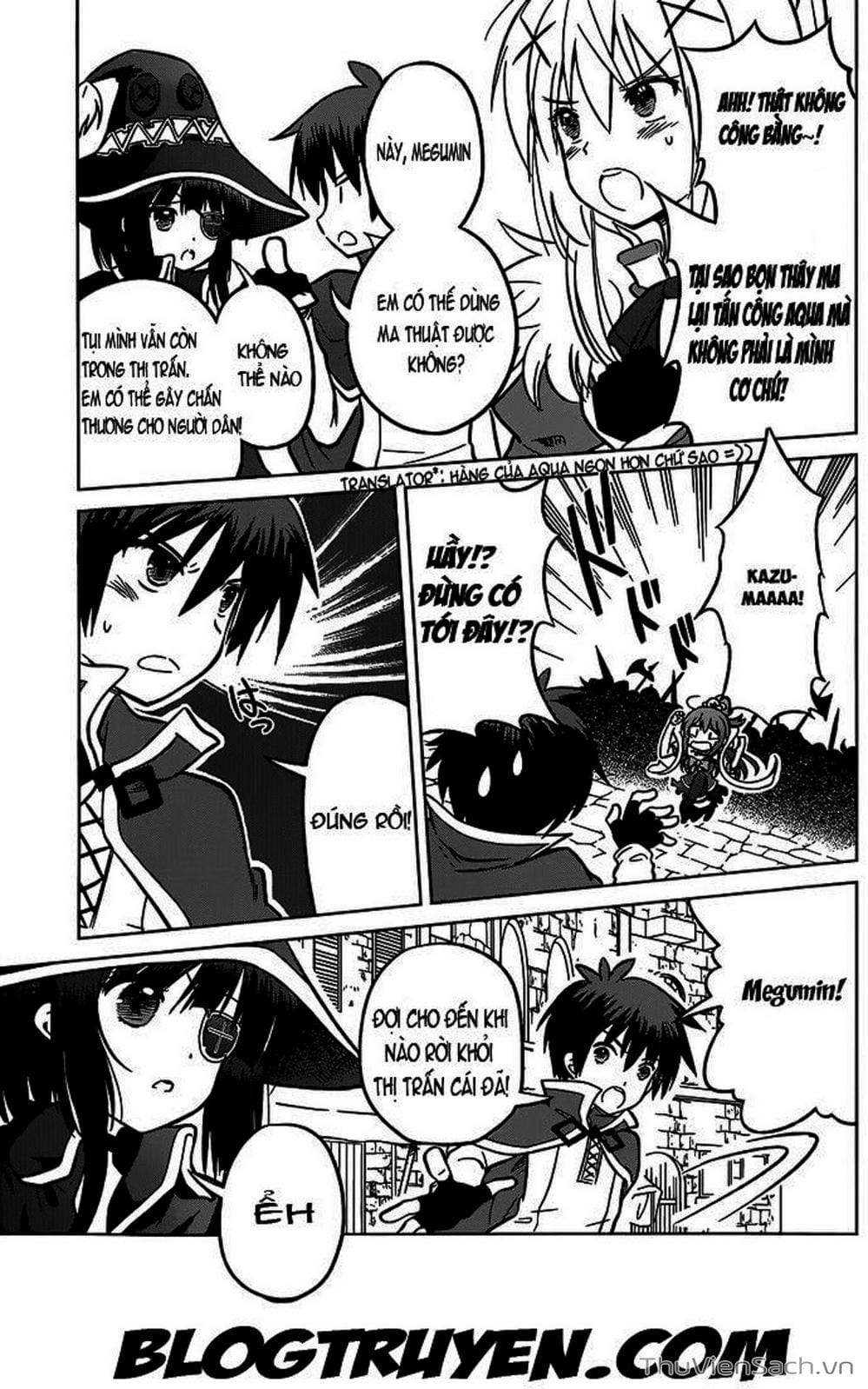Truyện Tranh Hãy Ban Phúc Lành Cho Thế Giới Tuyệt Vời Này! trang 6