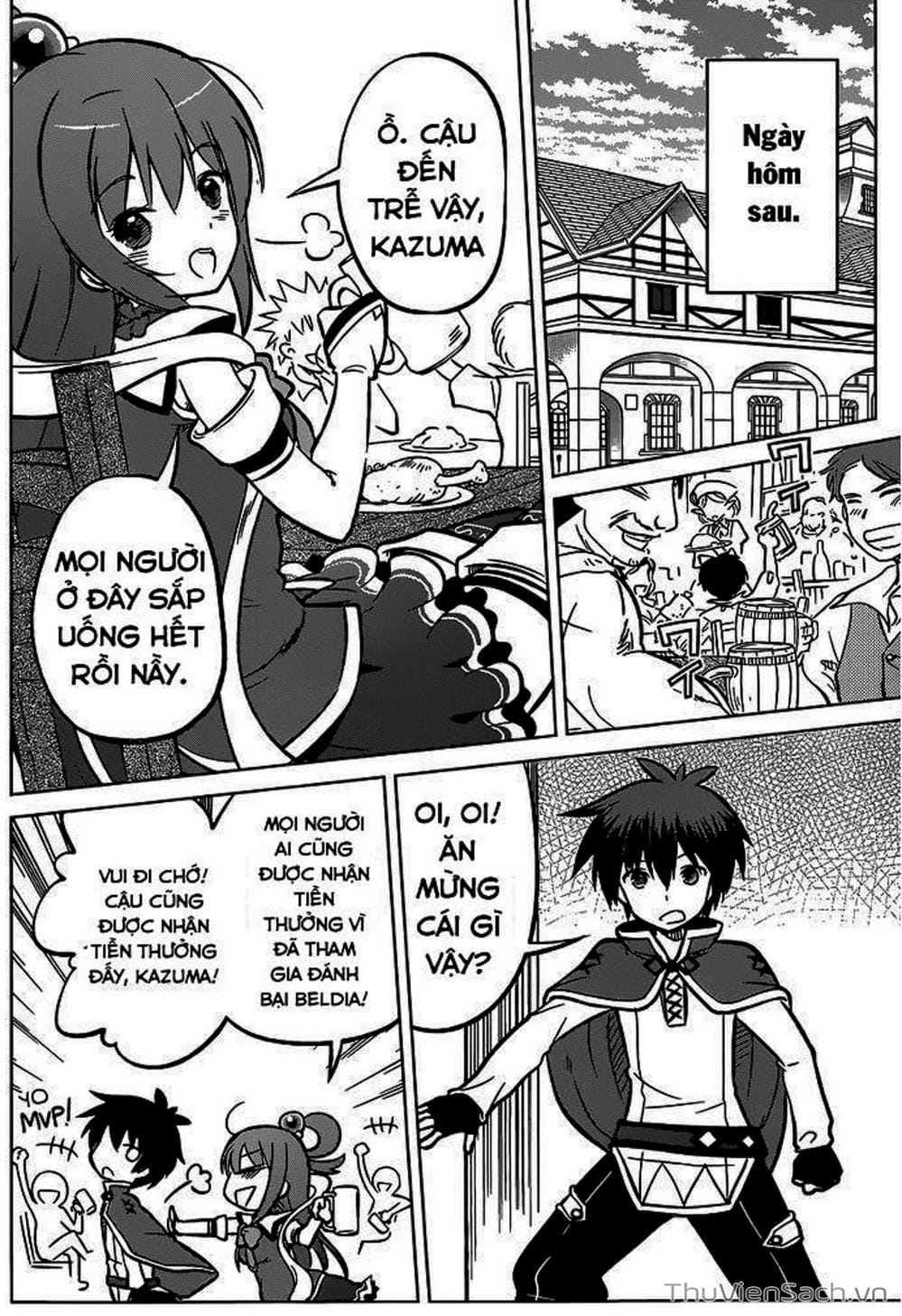 Truyện Tranh Hãy Ban Phúc Lành Cho Thế Giới Tuyệt Vời Này! trang 6