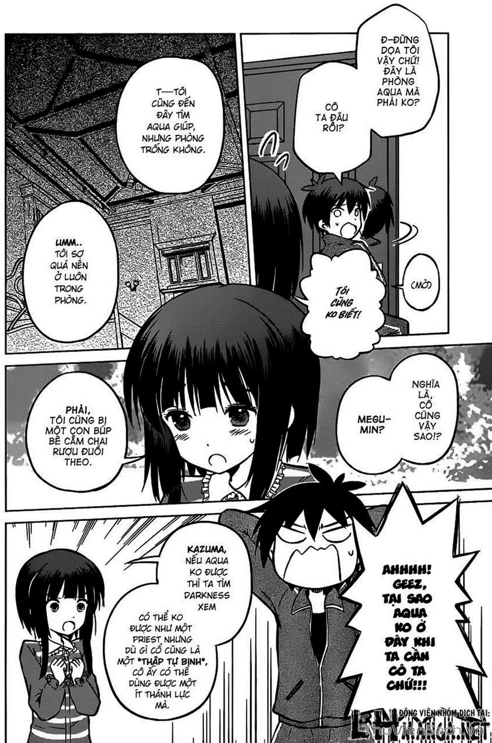 Truyện Tranh Hãy Ban Phúc Lành Cho Thế Giới Tuyệt Vời Này! trang 6