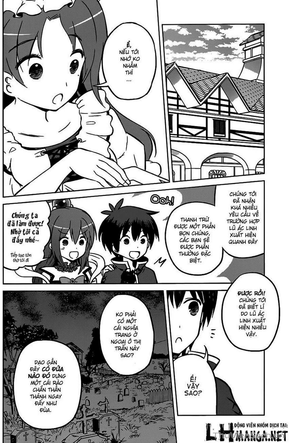 Truyện Tranh Hãy Ban Phúc Lành Cho Thế Giới Tuyệt Vời Này! trang 6