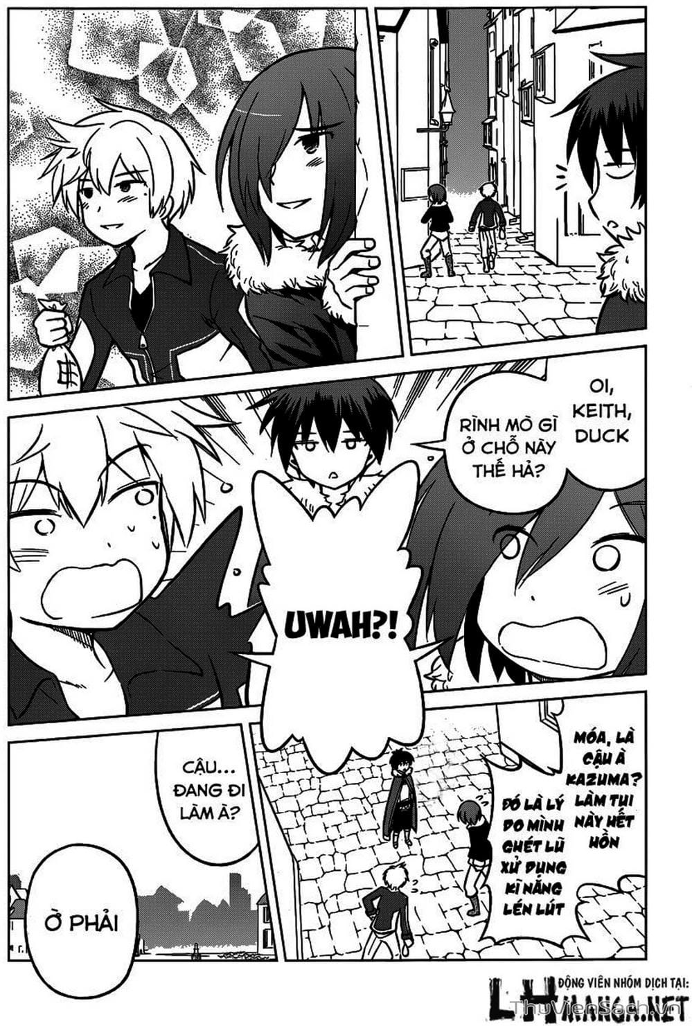 Truyện Tranh Hãy Ban Phúc Lành Cho Thế Giới Tuyệt Vời Này! trang 6