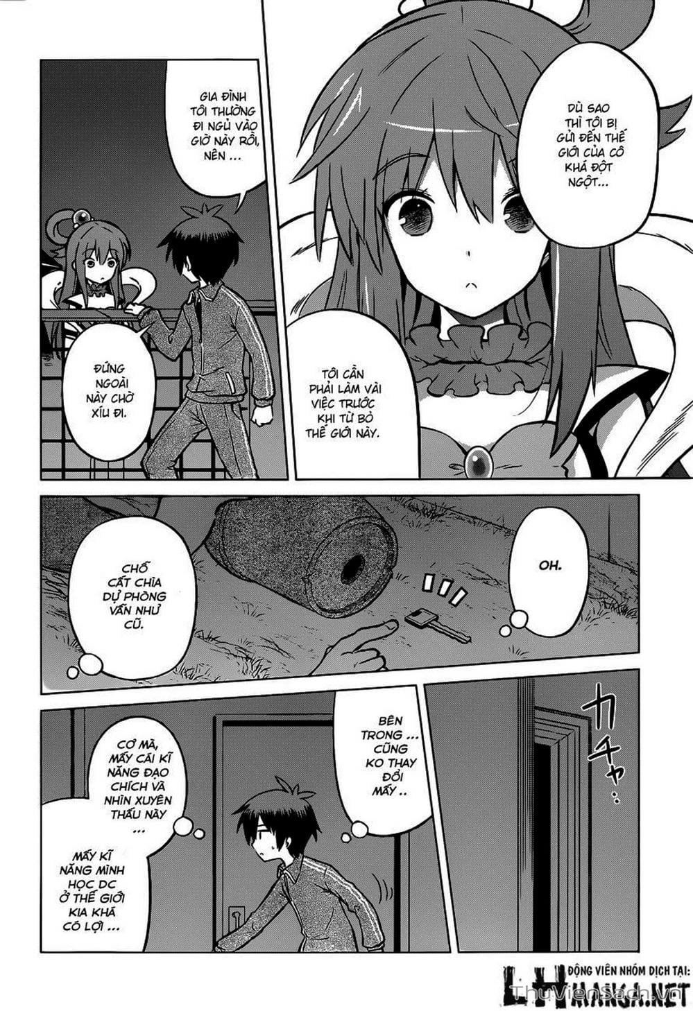 Truyện Tranh Hãy Ban Phúc Lành Cho Thế Giới Tuyệt Vời Này! trang 6