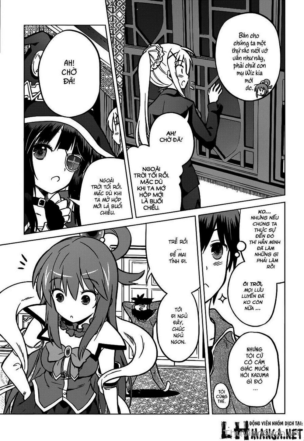 Truyện Tranh Hãy Ban Phúc Lành Cho Thế Giới Tuyệt Vời Này! trang 6