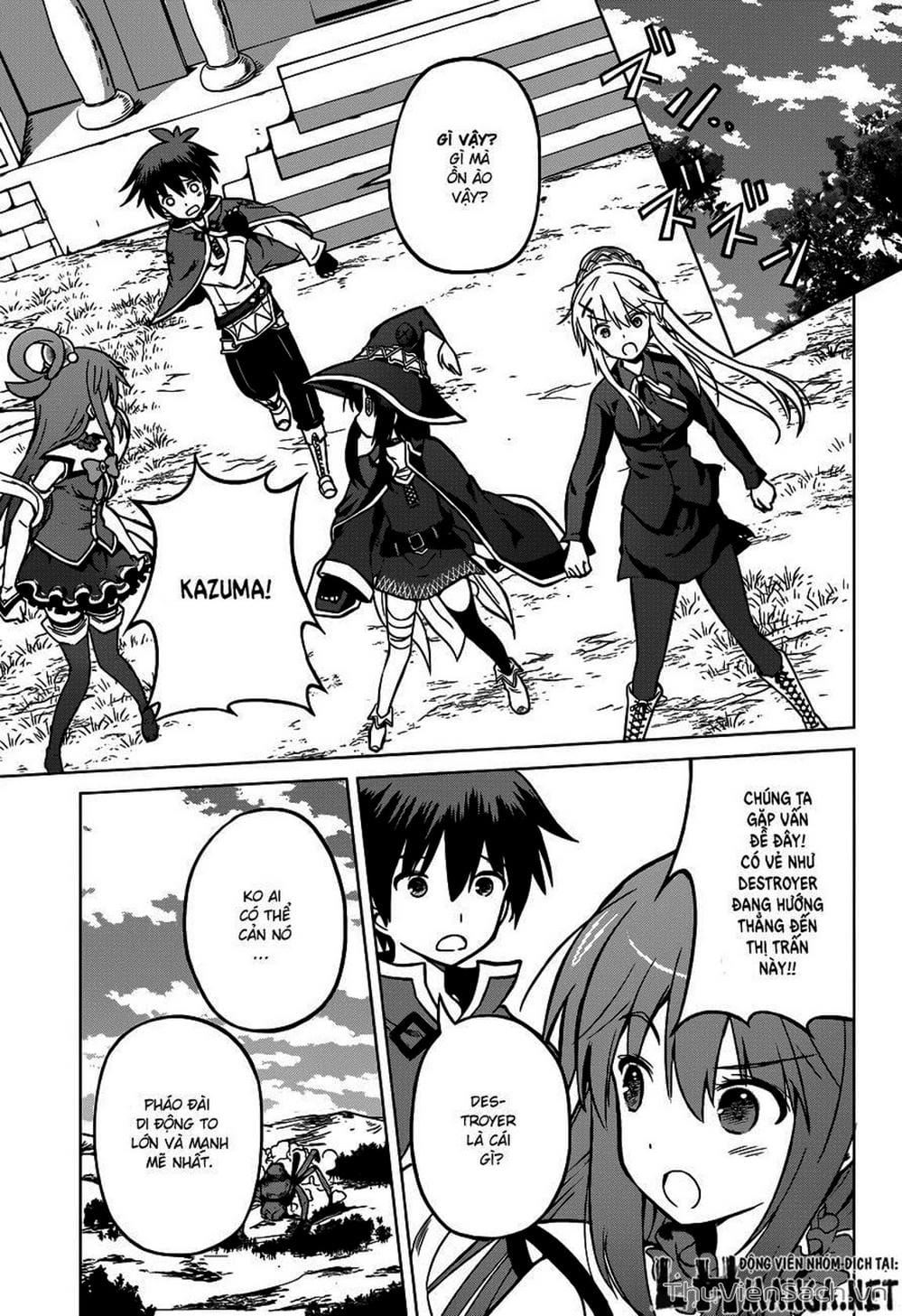 Truyện Tranh Hãy Ban Phúc Lành Cho Thế Giới Tuyệt Vời Này! trang 6