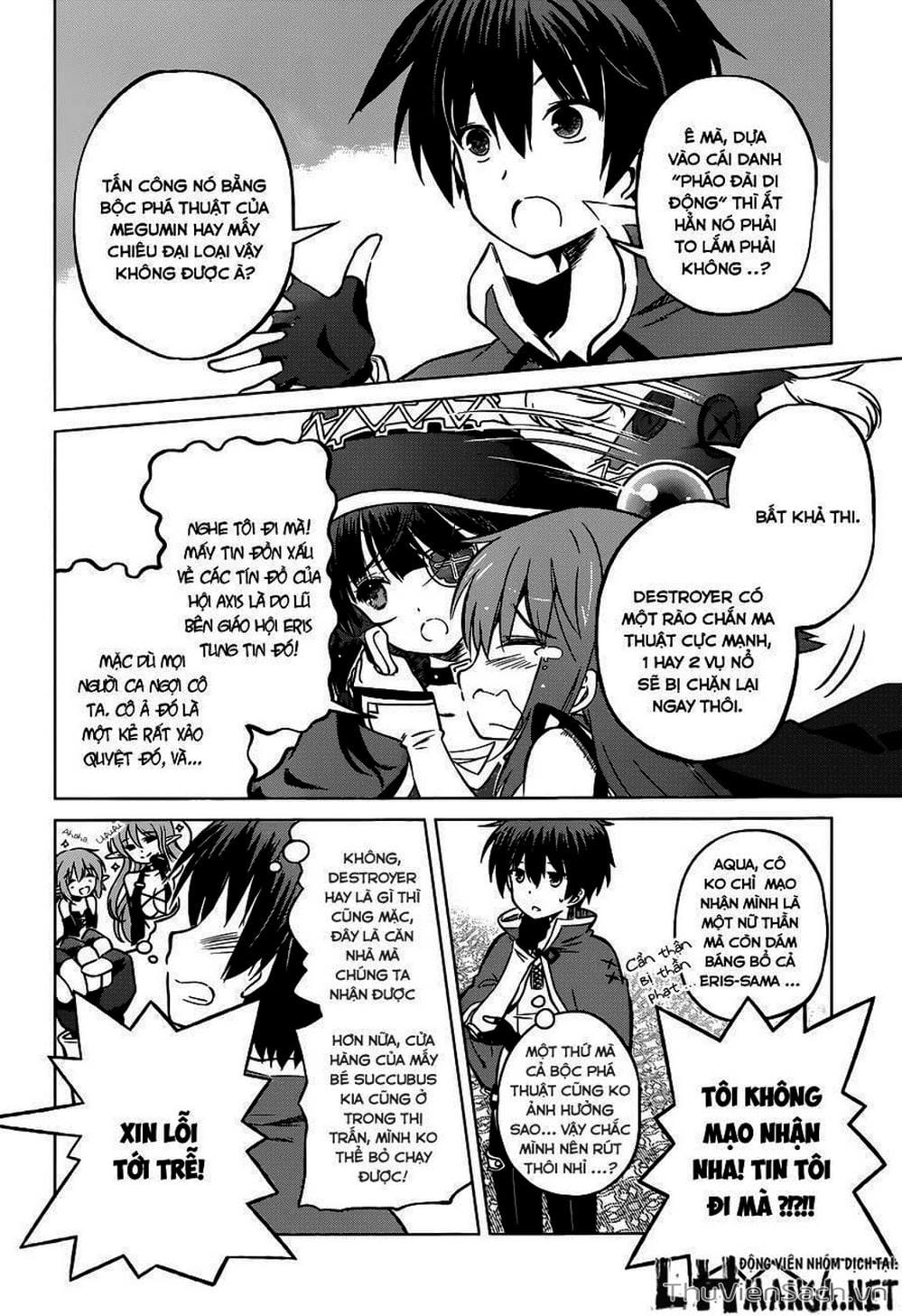 Truyện Tranh Hãy Ban Phúc Lành Cho Thế Giới Tuyệt Vời Này! trang 6