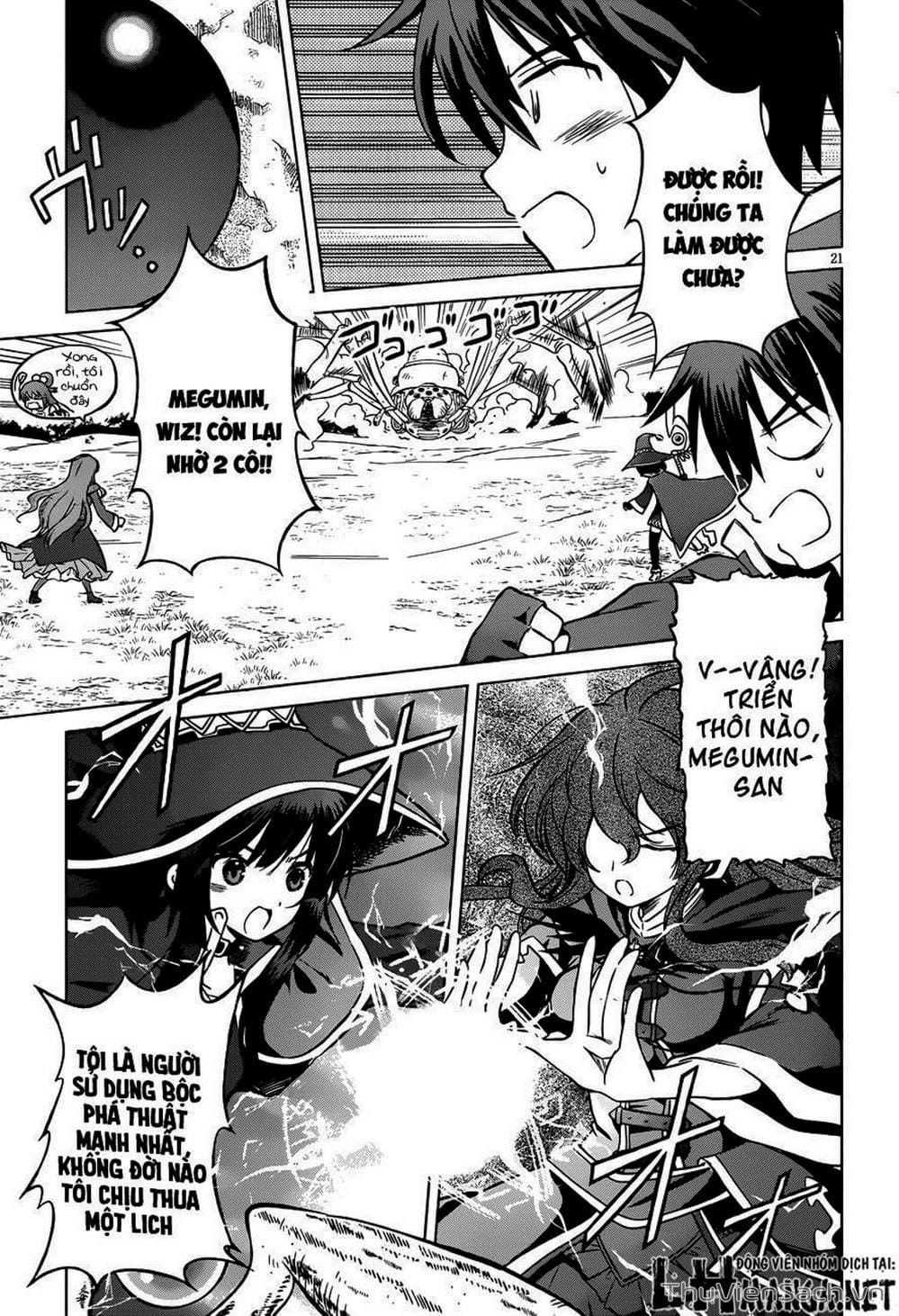 Truyện Tranh Hãy Ban Phúc Lành Cho Thế Giới Tuyệt Vời Này! trang 6