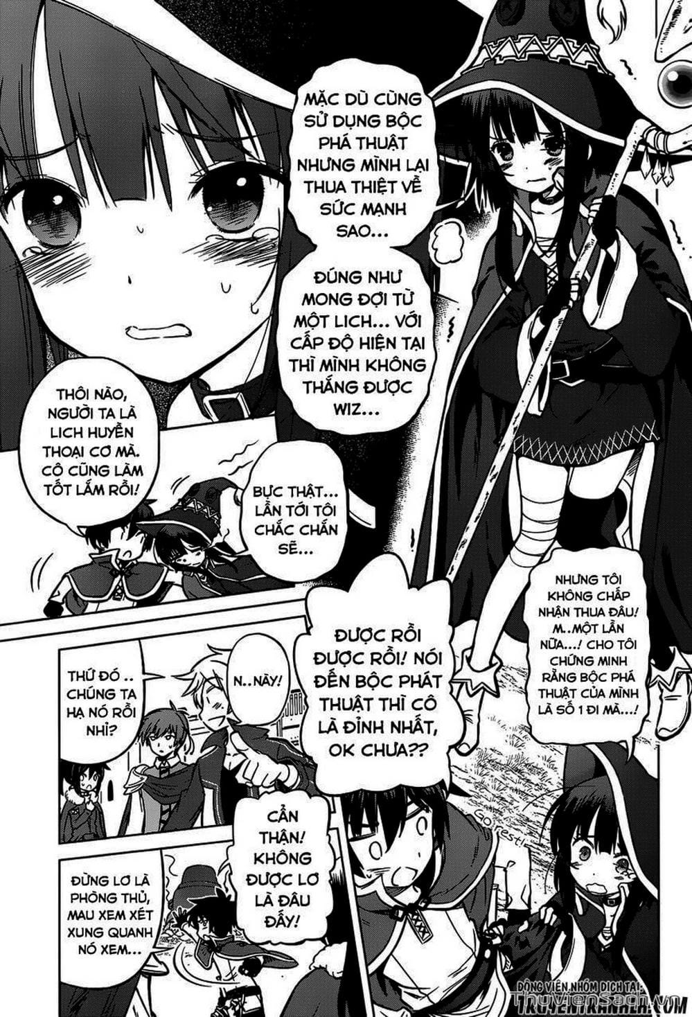 Truyện Tranh Hãy Ban Phúc Lành Cho Thế Giới Tuyệt Vời Này! trang 6