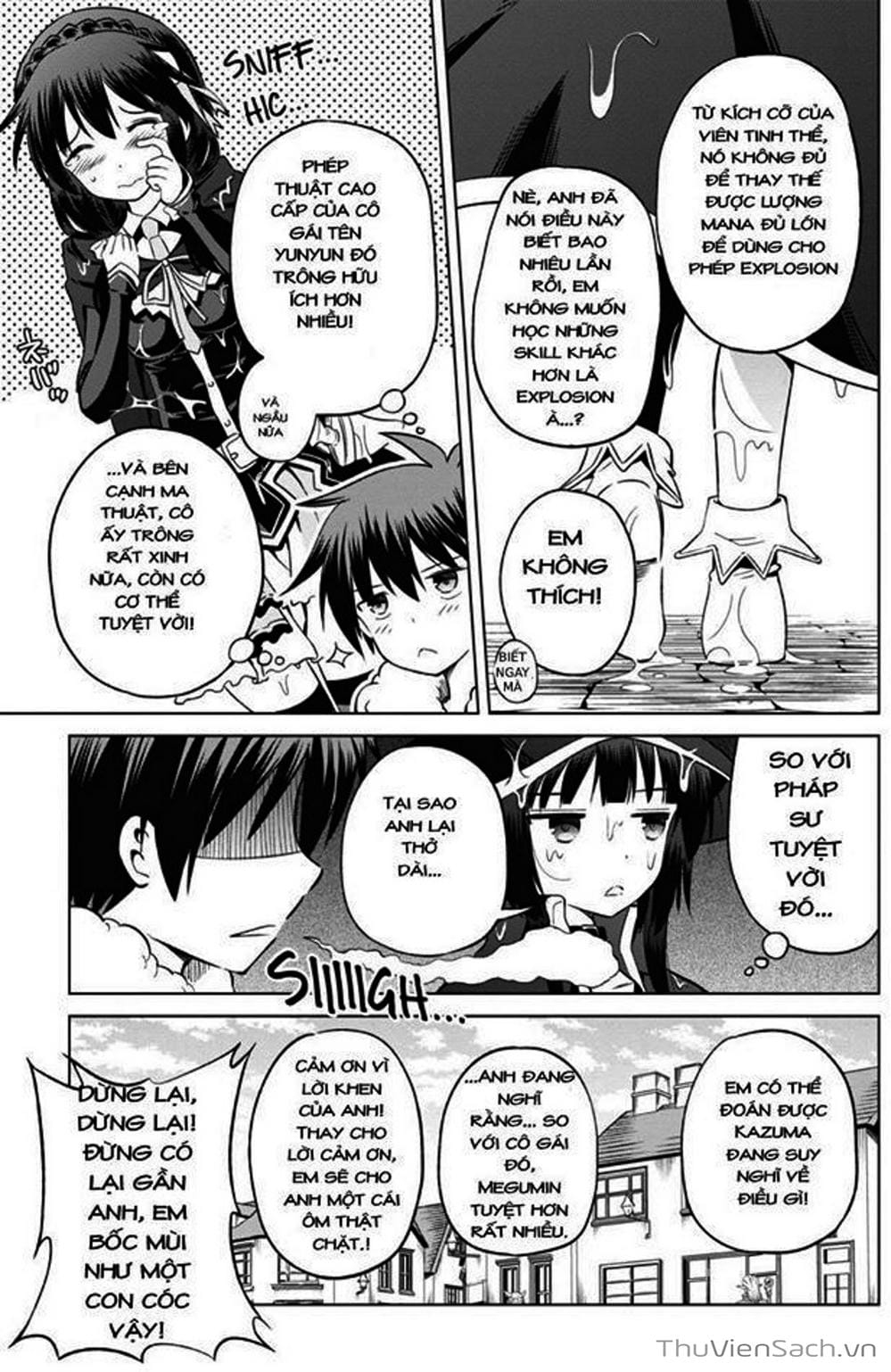 Truyện Tranh Hãy Ban Phúc Lành Cho Thế Giới Tuyệt Vời Này! trang 6