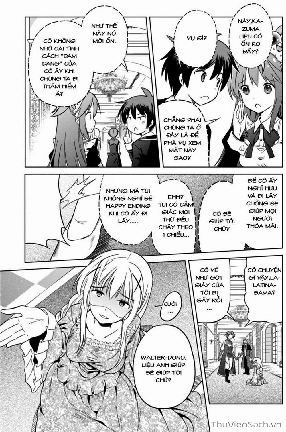 Truyện Tranh Hãy Ban Phúc Lành Cho Thế Giới Tuyệt Vời Này! trang 6