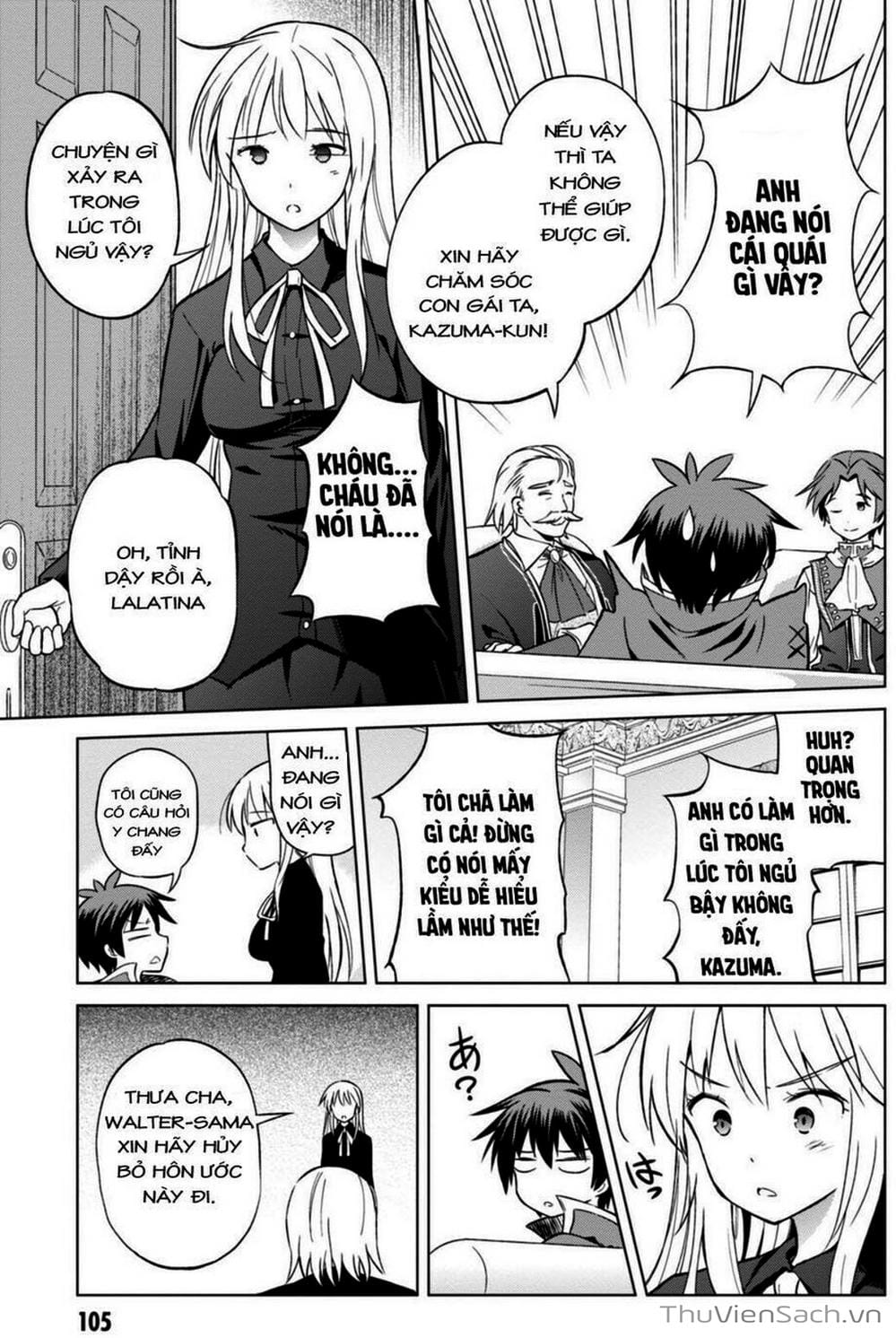 Truyện Tranh Hãy Ban Phúc Lành Cho Thế Giới Tuyệt Vời Này! trang 6