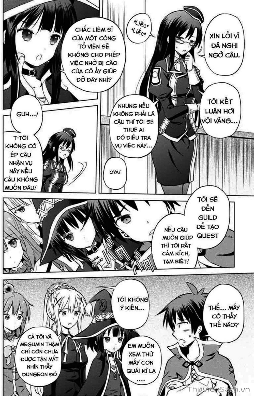 Truyện Tranh Hãy Ban Phúc Lành Cho Thế Giới Tuyệt Vời Này! trang 6