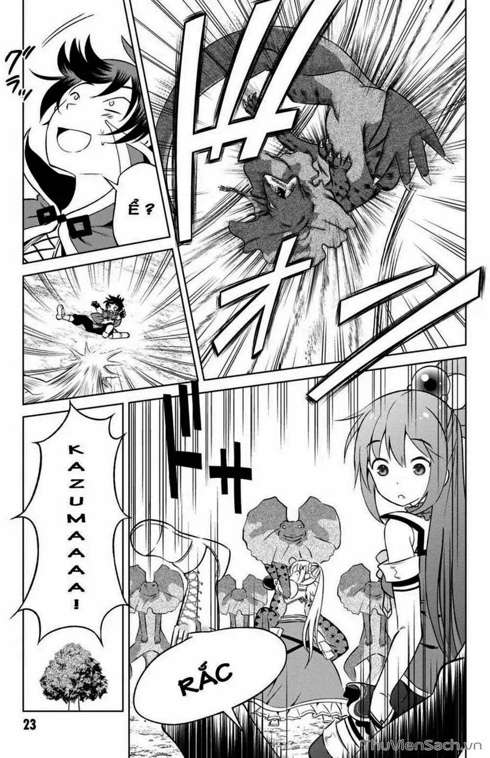 Truyện Tranh Hãy Ban Phúc Lành Cho Thế Giới Tuyệt Vời Này! trang 6