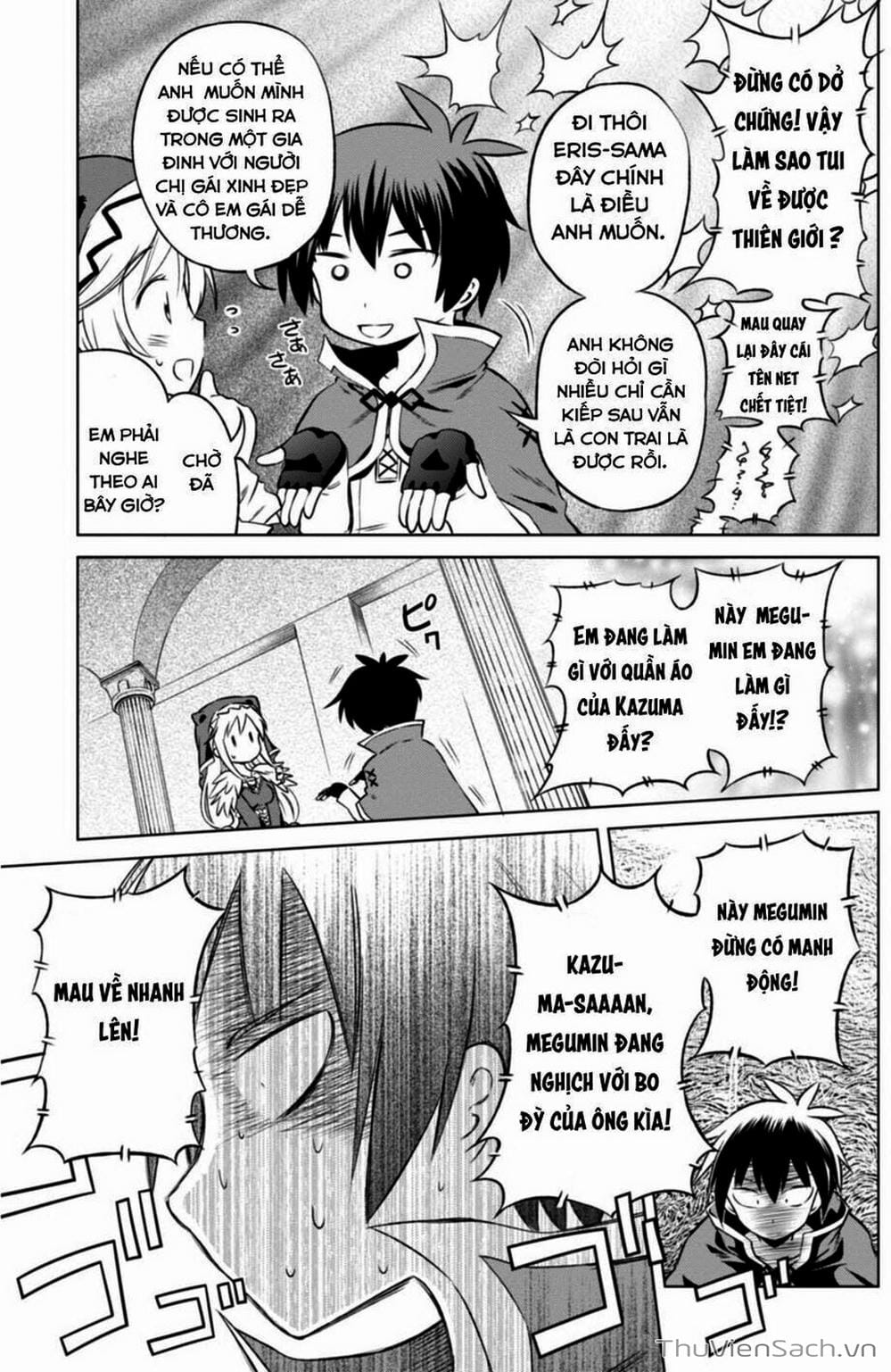 Truyện Tranh Hãy Ban Phúc Lành Cho Thế Giới Tuyệt Vời Này! trang 6