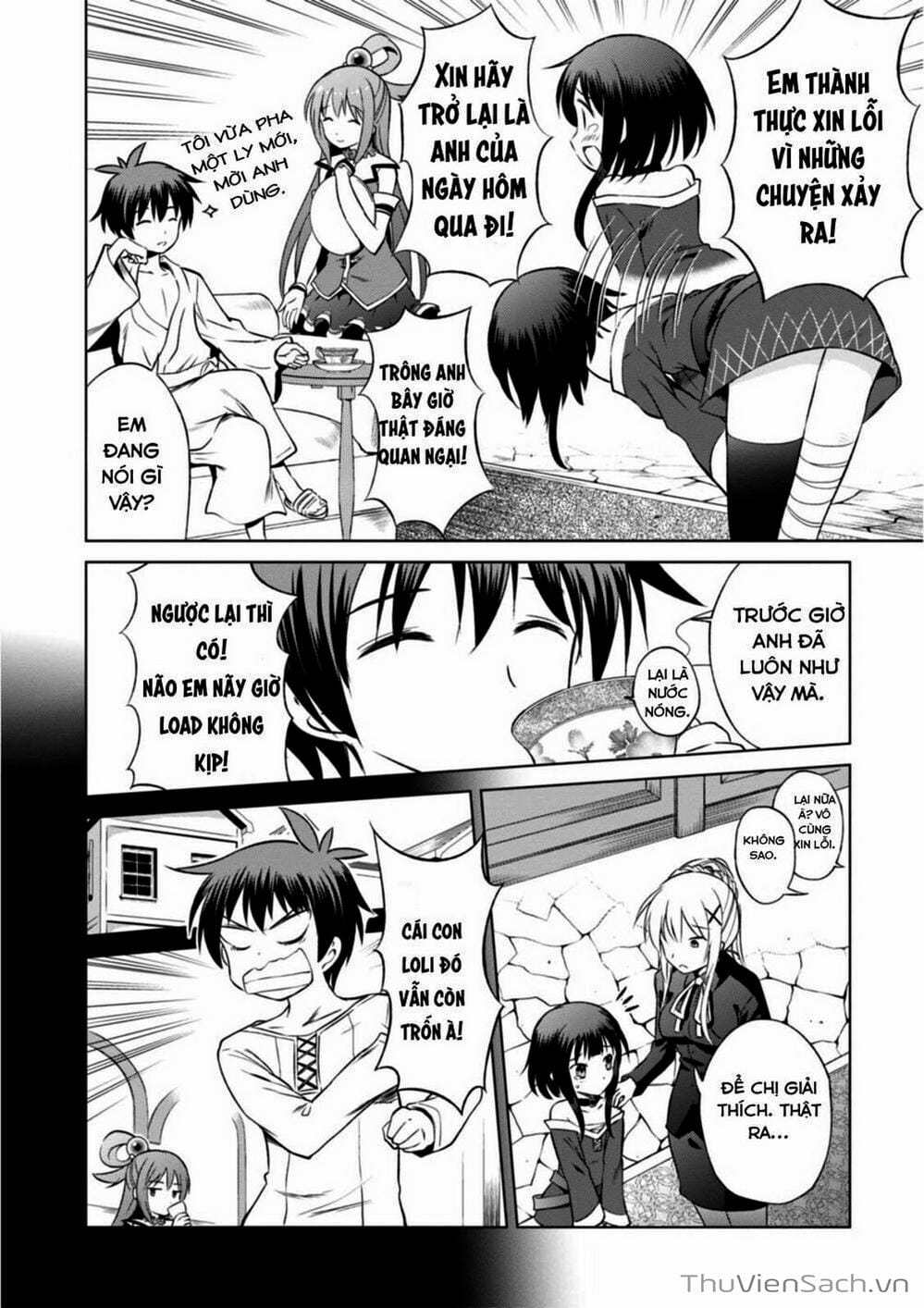 Truyện Tranh Hãy Ban Phúc Lành Cho Thế Giới Tuyệt Vời Này! trang 6