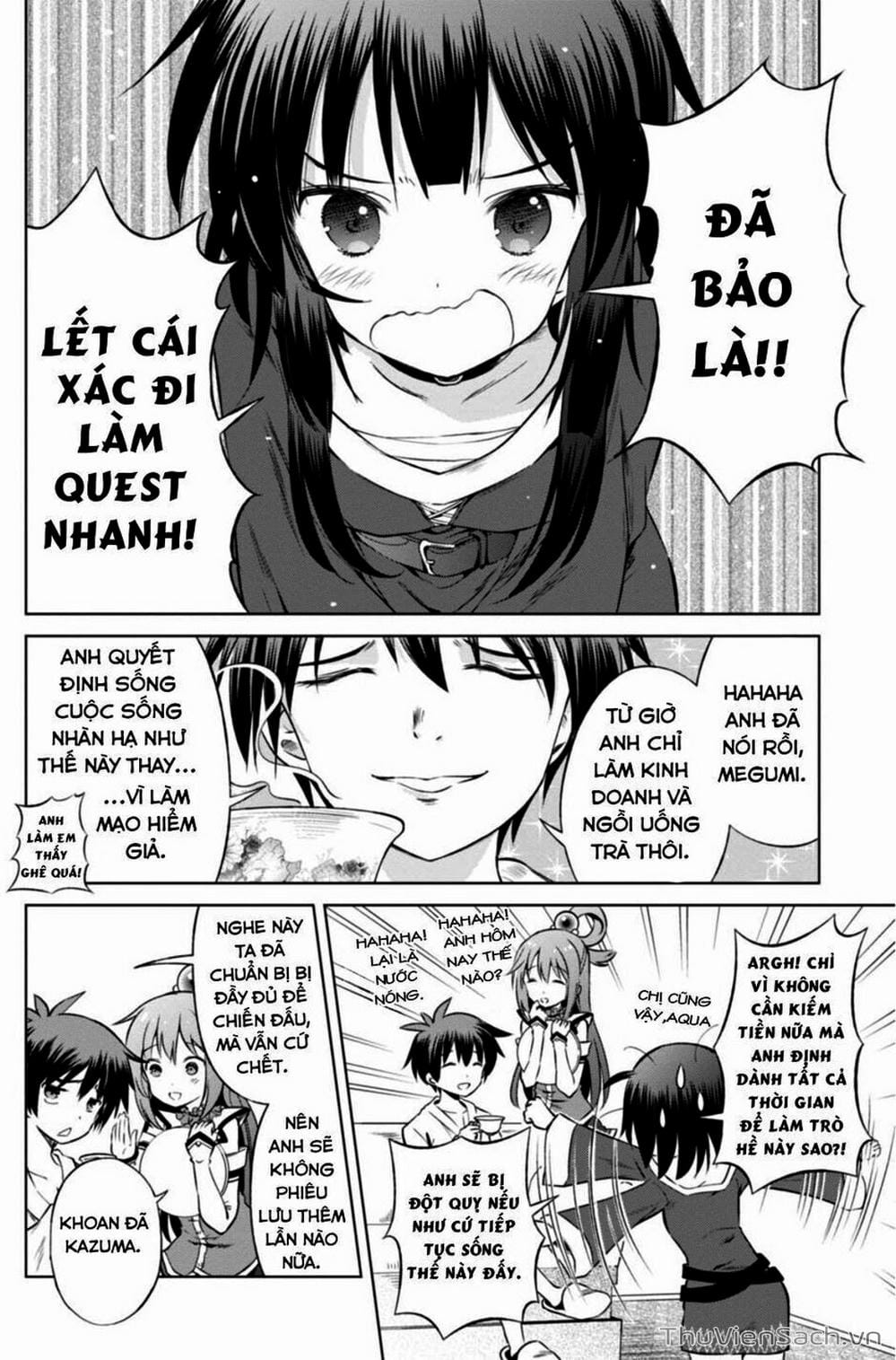 Truyện Tranh Hãy Ban Phúc Lành Cho Thế Giới Tuyệt Vời Này! trang 6