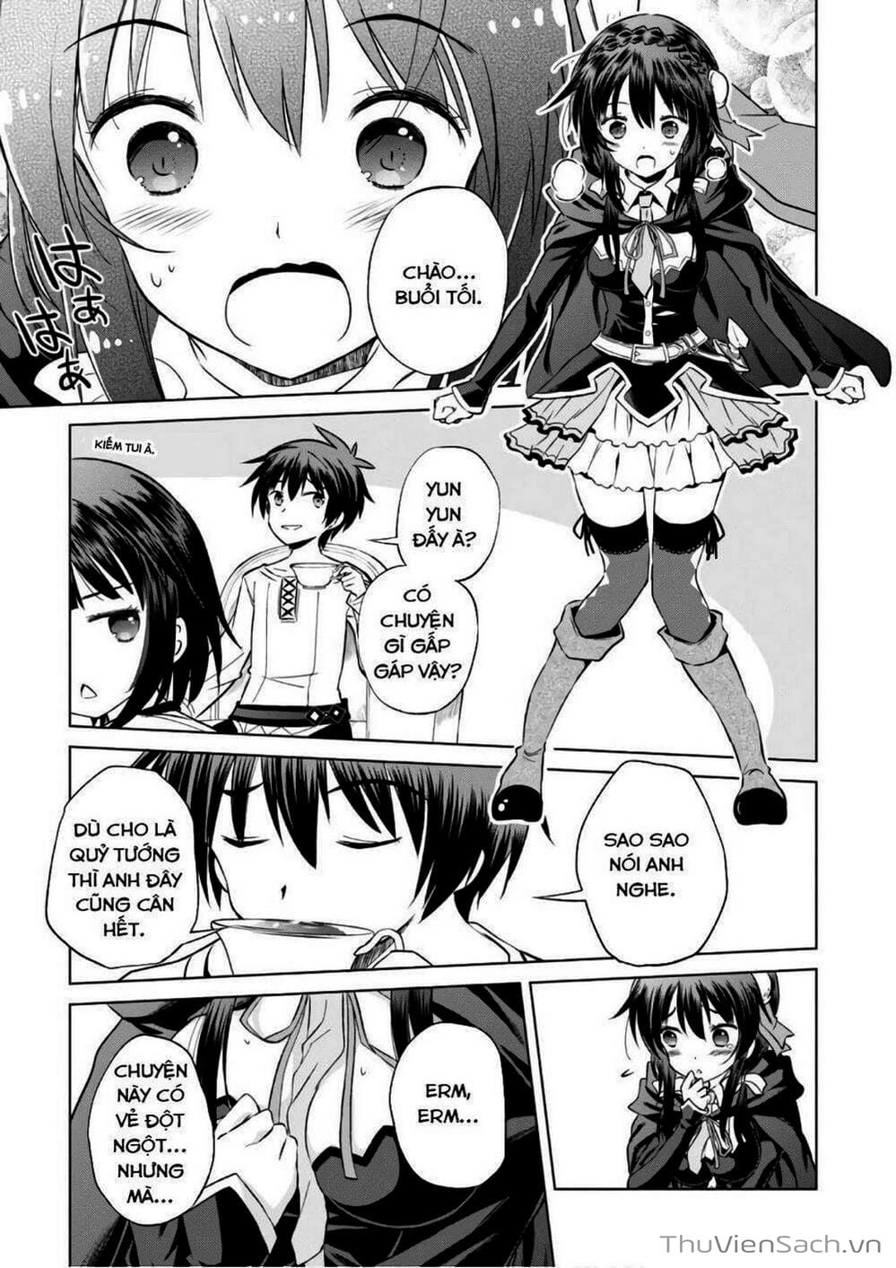 Truyện Tranh Hãy Ban Phúc Lành Cho Thế Giới Tuyệt Vời Này! trang 6