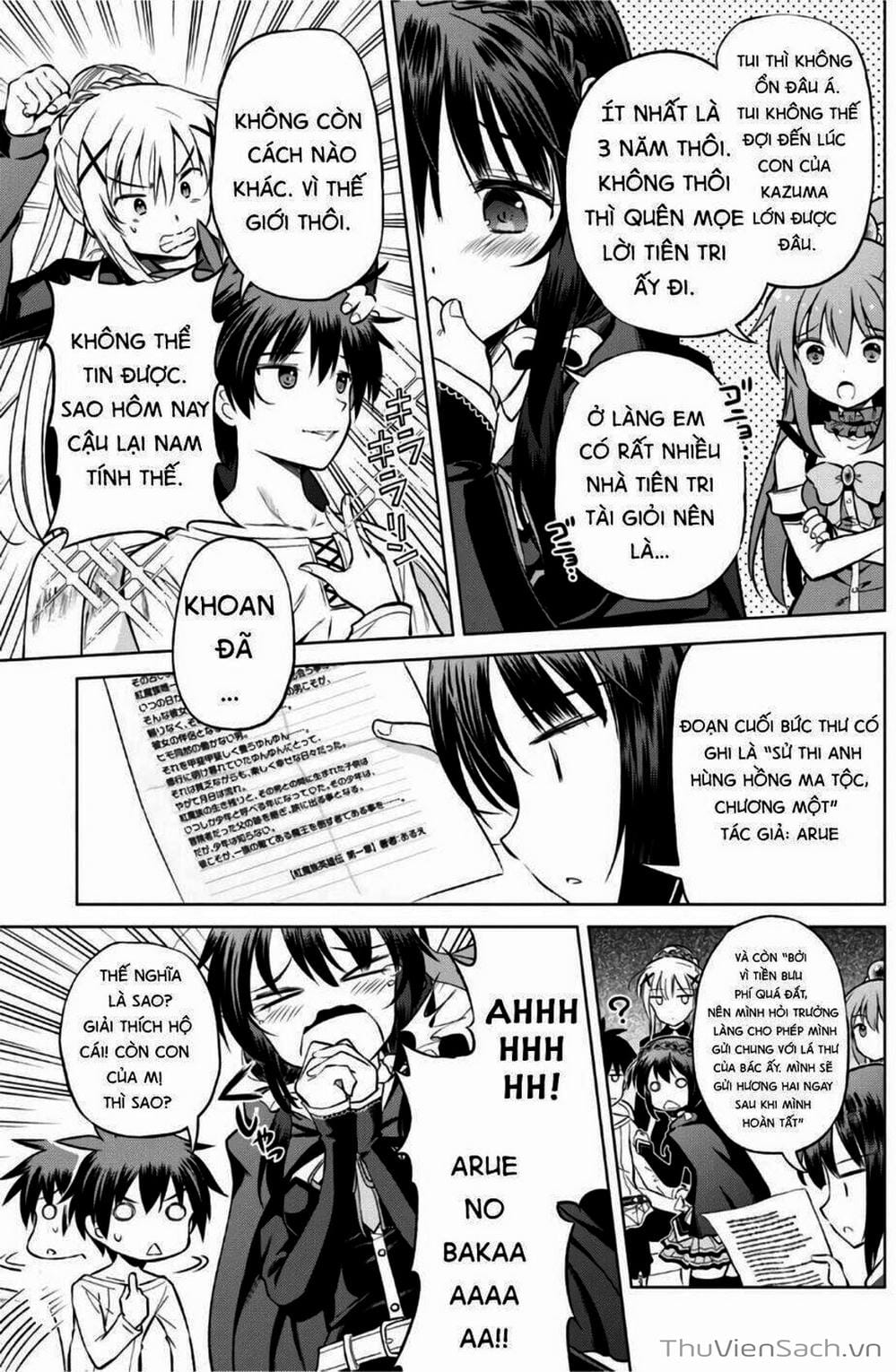 Truyện Tranh Hãy Ban Phúc Lành Cho Thế Giới Tuyệt Vời Này! trang 6