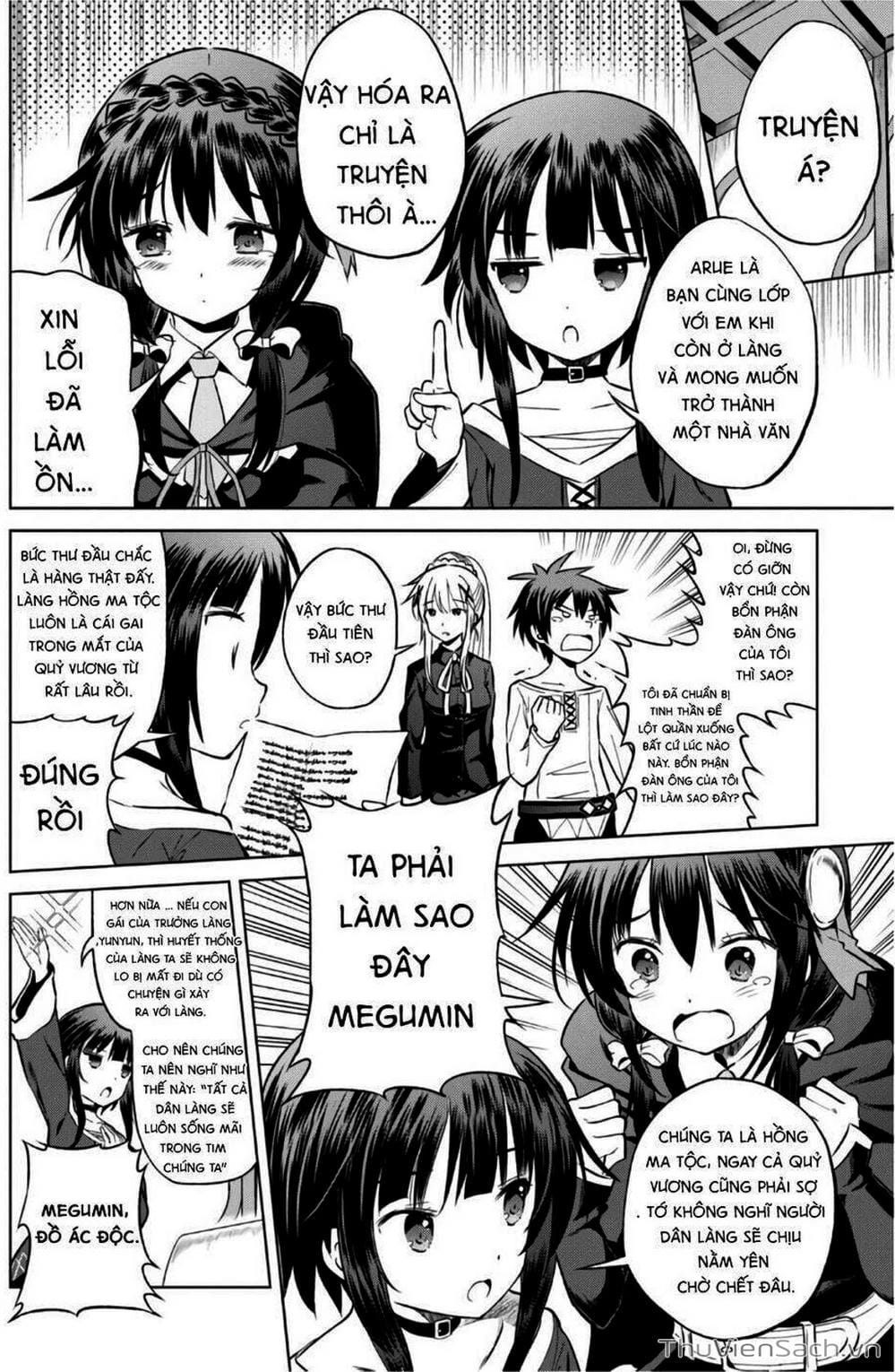 Truyện Tranh Hãy Ban Phúc Lành Cho Thế Giới Tuyệt Vời Này! trang 6