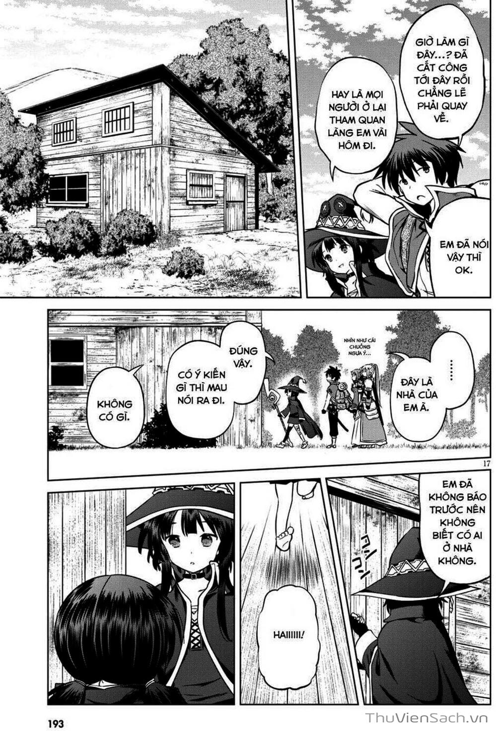 Truyện Tranh Hãy Ban Phúc Lành Cho Thế Giới Tuyệt Vời Này! trang 6