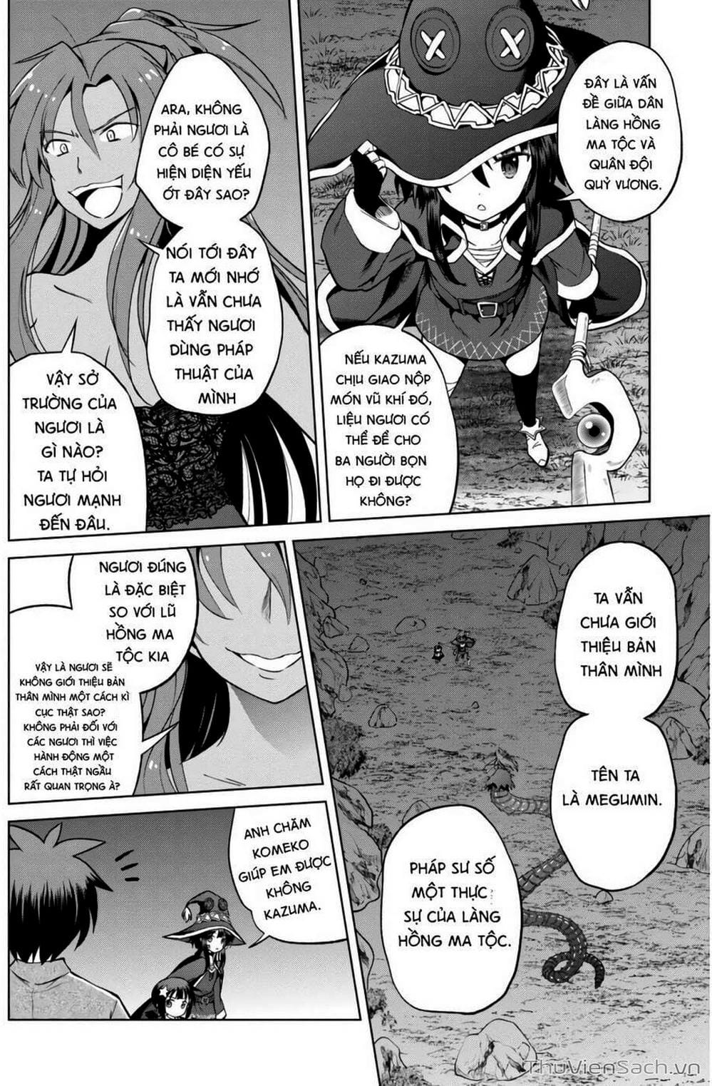 Truyện Tranh Hãy Ban Phúc Lành Cho Thế Giới Tuyệt Vời Này! trang 6