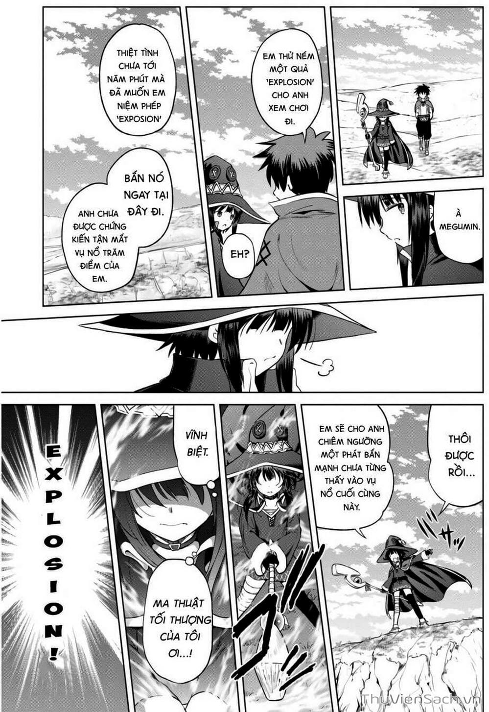 Truyện Tranh Hãy Ban Phúc Lành Cho Thế Giới Tuyệt Vời Này! trang 6