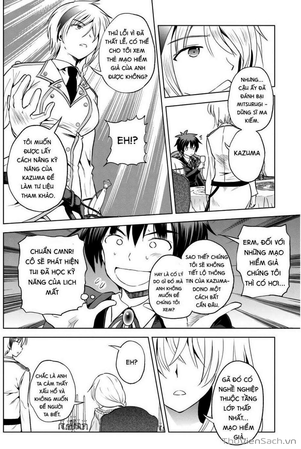 Truyện Tranh Hãy Ban Phúc Lành Cho Thế Giới Tuyệt Vời Này! trang 6