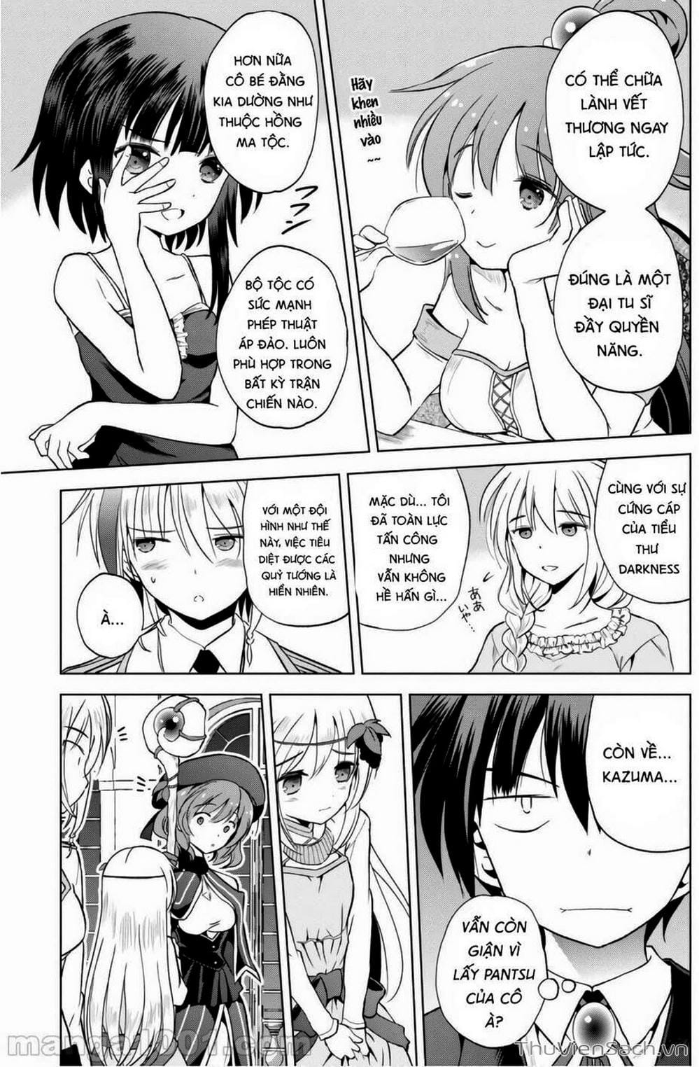 Truyện Tranh Hãy Ban Phúc Lành Cho Thế Giới Tuyệt Vời Này! trang 6