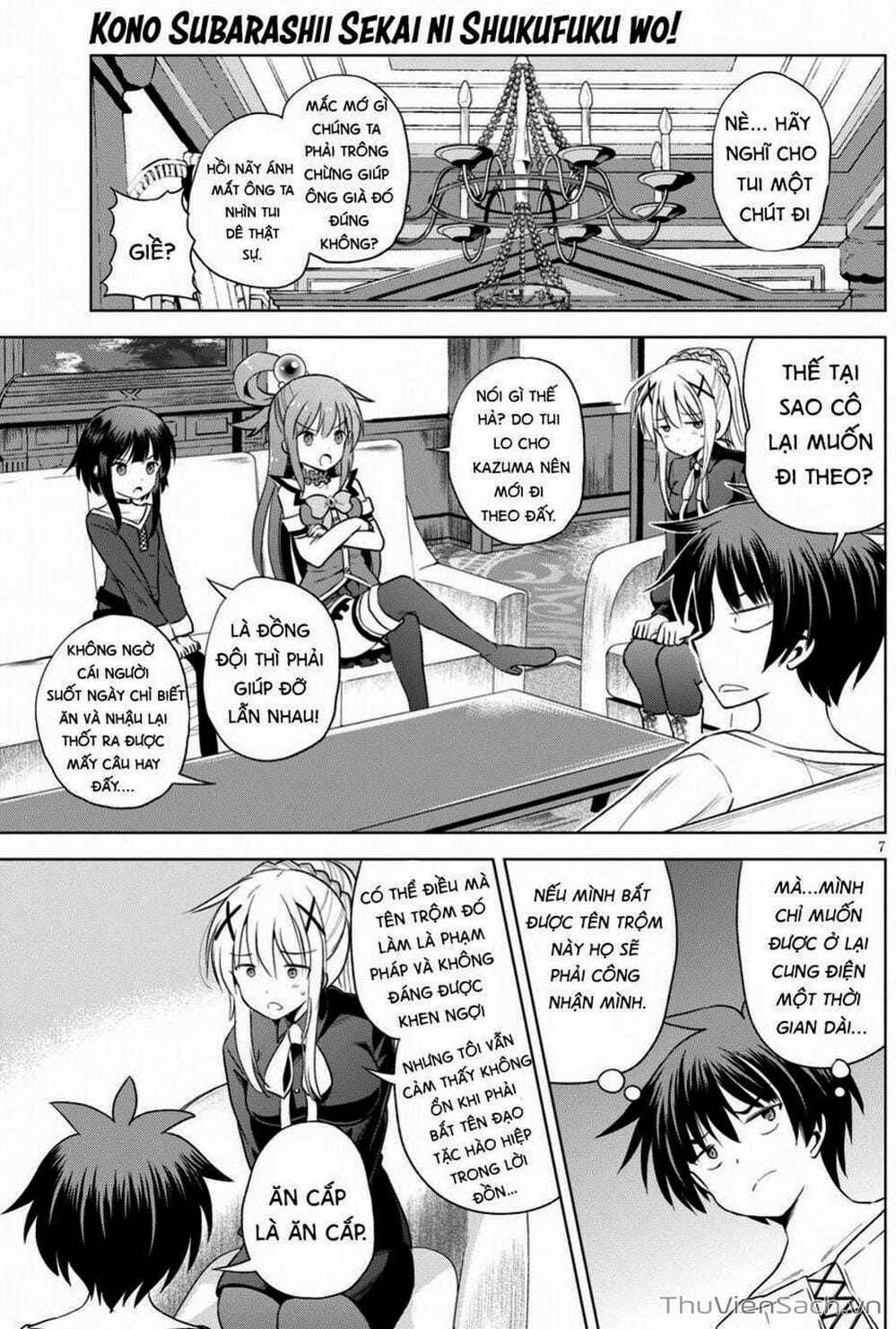 Truyện Tranh Hãy Ban Phúc Lành Cho Thế Giới Tuyệt Vời Này! trang 6