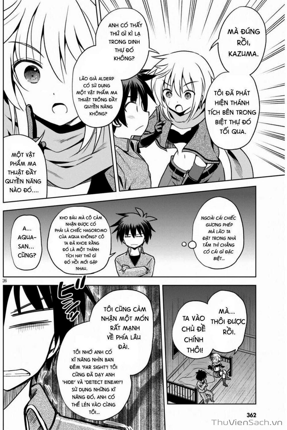 Truyện Tranh Hãy Ban Phúc Lành Cho Thế Giới Tuyệt Vời Này! trang 6