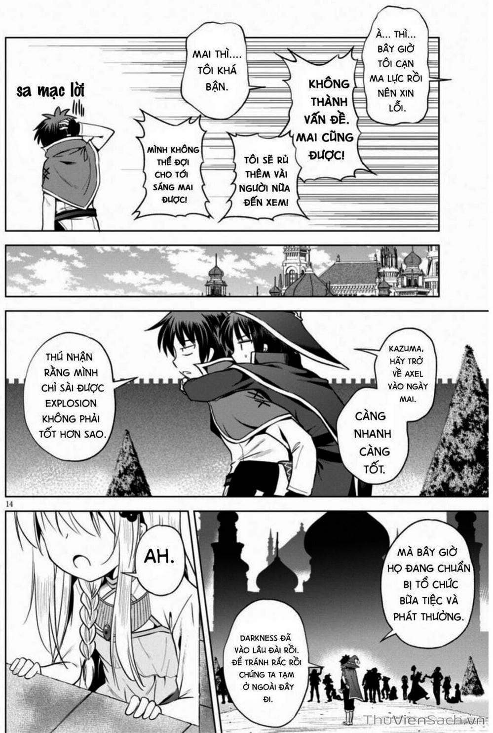 Truyện Tranh Hãy Ban Phúc Lành Cho Thế Giới Tuyệt Vời Này! trang 6