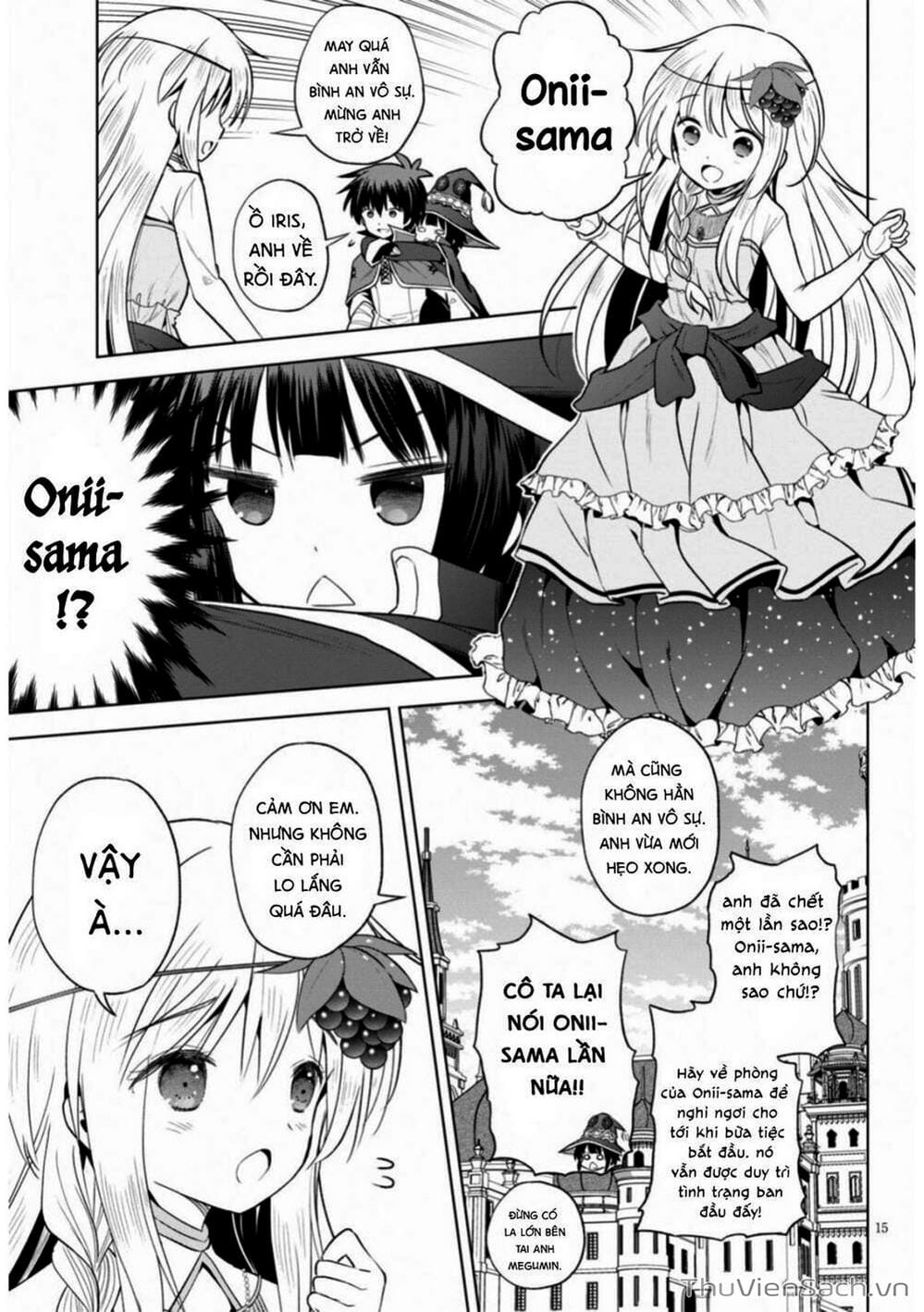 Truyện Tranh Hãy Ban Phúc Lành Cho Thế Giới Tuyệt Vời Này! trang 6