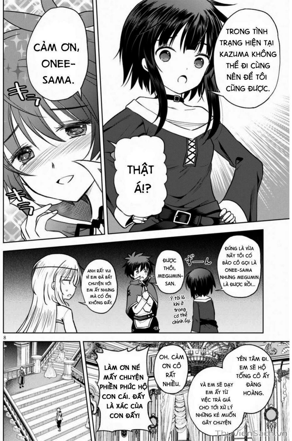 Truyện Tranh Hãy Ban Phúc Lành Cho Thế Giới Tuyệt Vời Này! trang 6