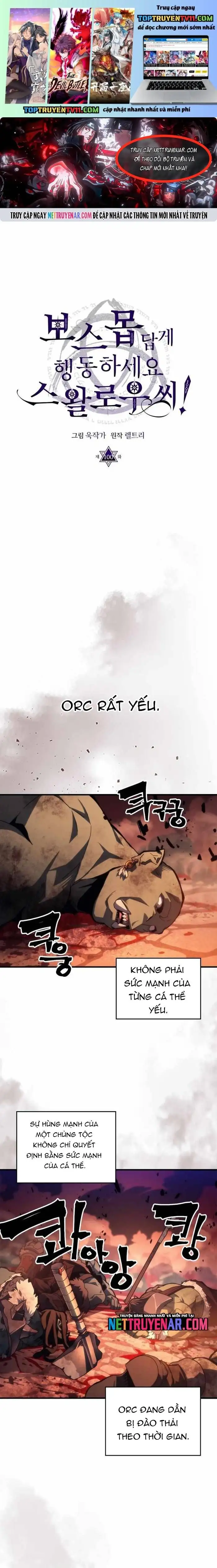 Truyện Tranh Hãy Hành Động Như Một Boss Đi Ngài Mr. Devourer trang 7
