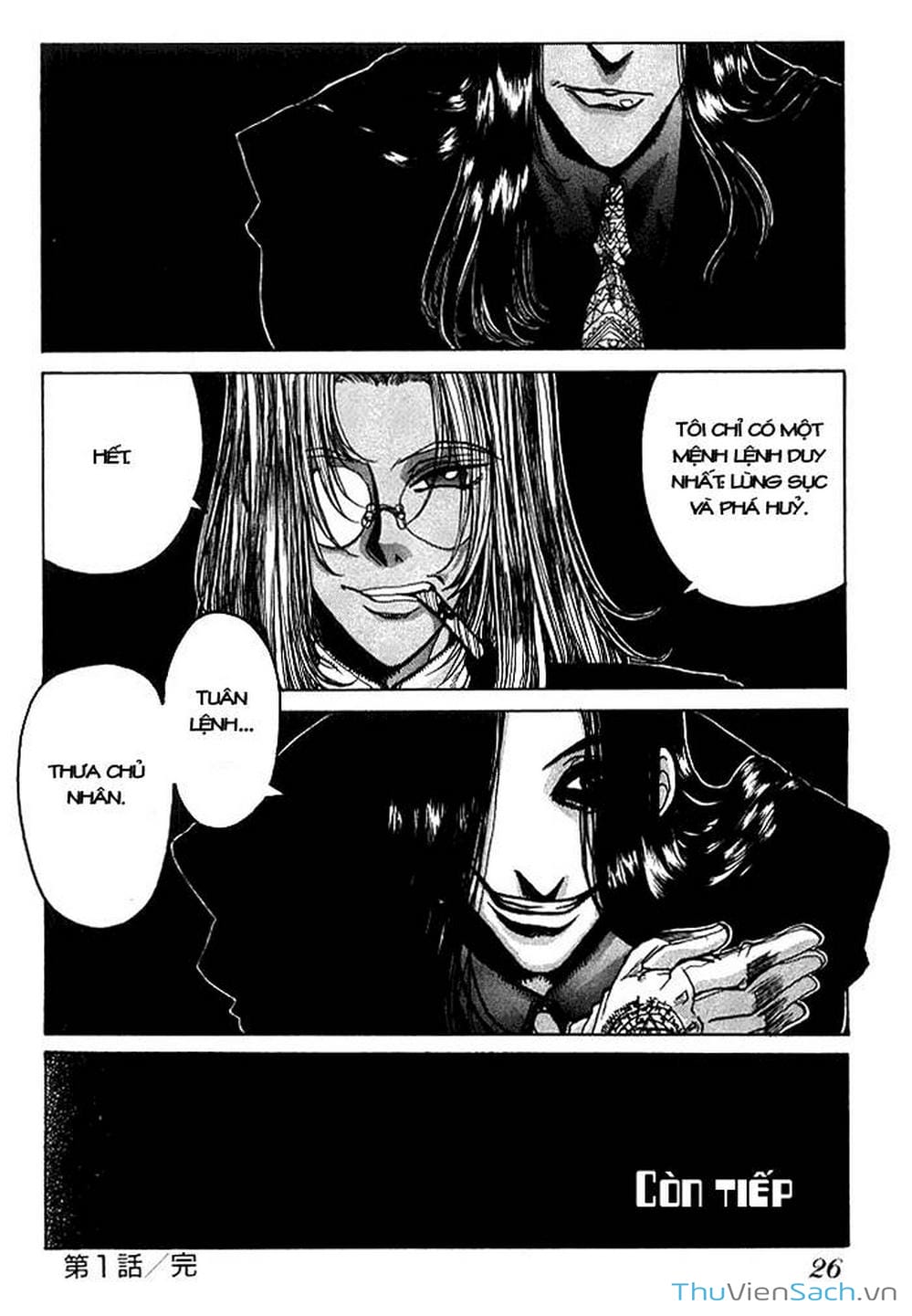 Truyện Tranh Kinh Tởm - Hellsing trang 7