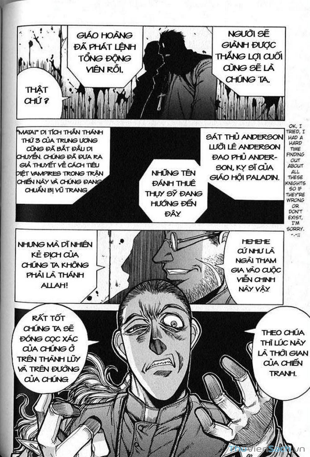 Truyện Tranh Kinh Tởm - Hellsing trang 7