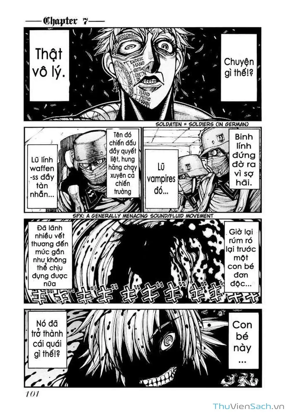 Truyện Tranh Kinh Tởm - Hellsing trang 7