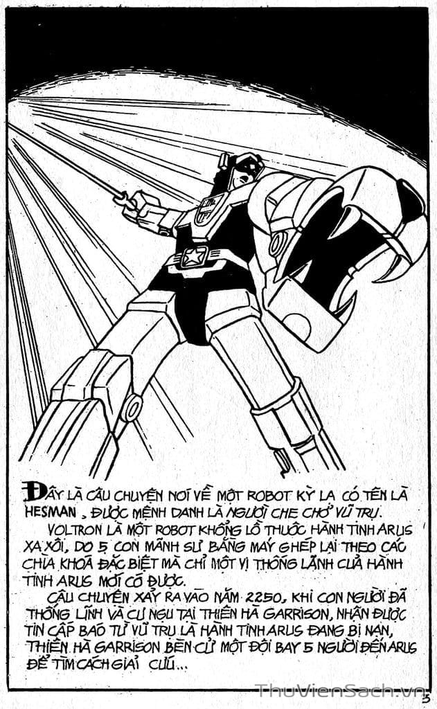 Truyện Tranh Dũng Sĩ Hesman trang 4