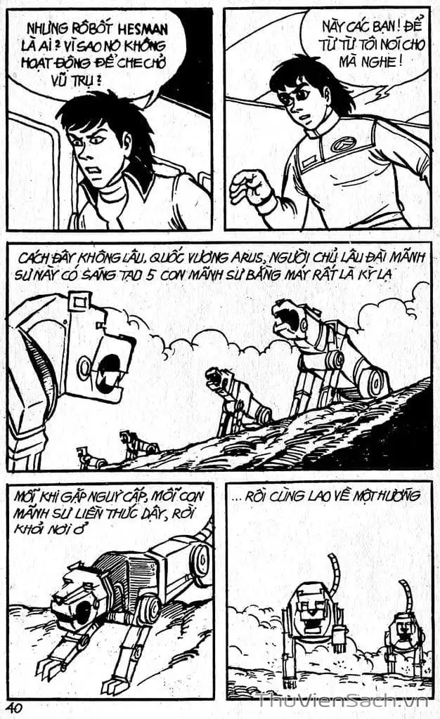 Truyện Tranh Dũng Sĩ Hesman trang 4