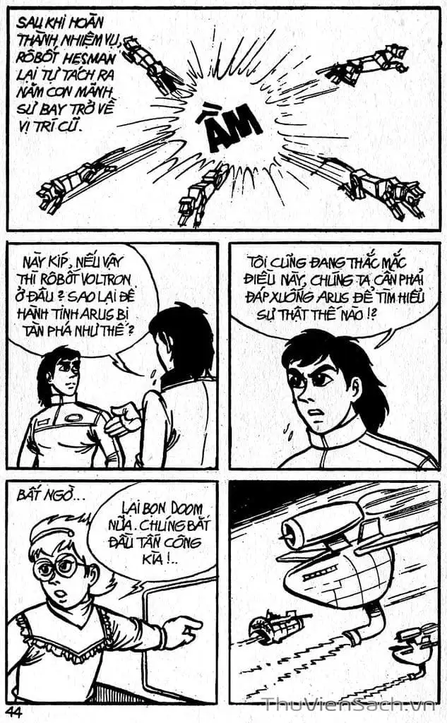 Truyện Tranh Dũng Sĩ Hesman trang 4