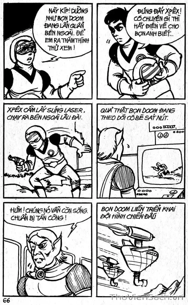 Truyện Tranh Dũng Sĩ Hesman trang 4