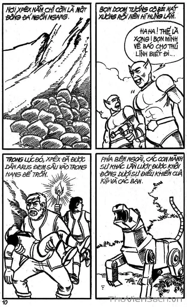Truyện Tranh Dũng Sĩ Hesman trang 4