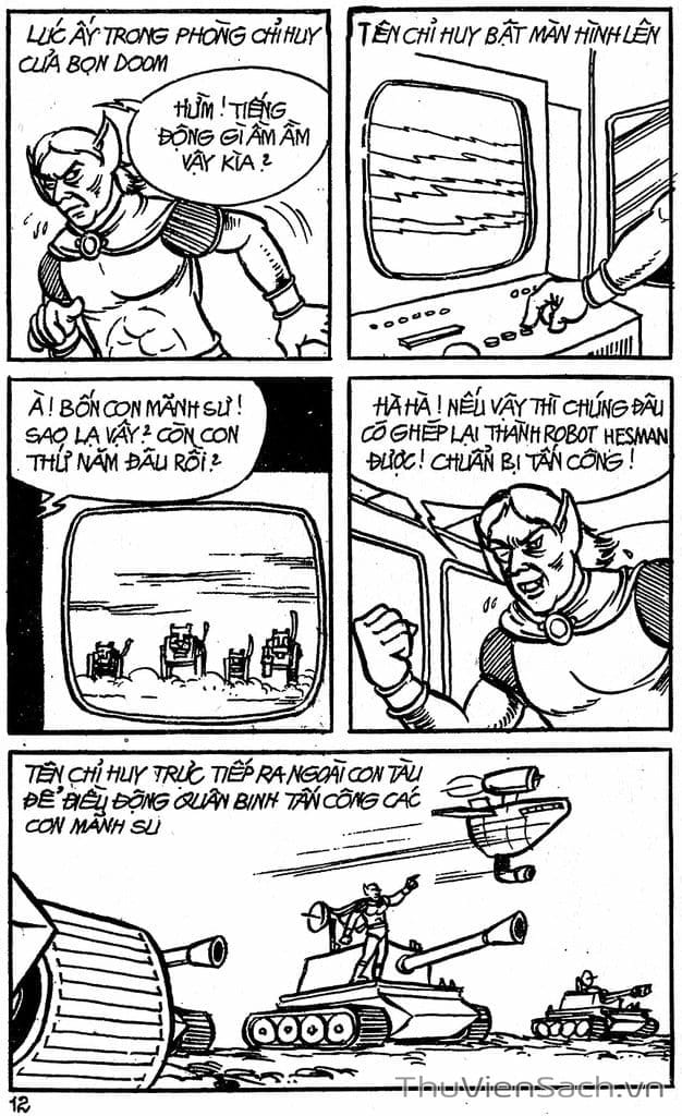 Truyện Tranh Dũng Sĩ Hesman trang 4