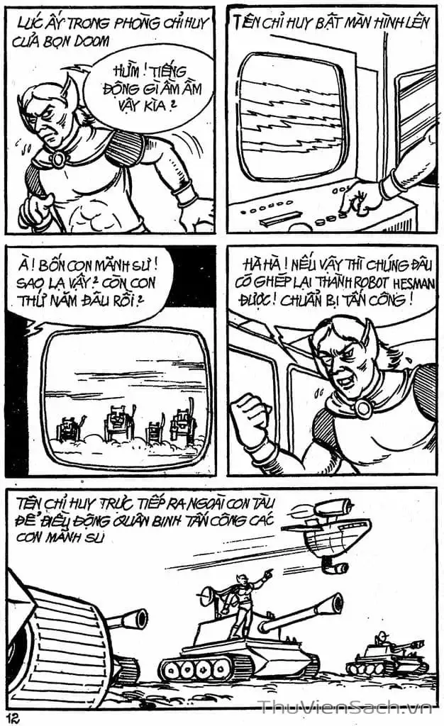 Truyện Tranh Dũng Sĩ Hesman trang 4